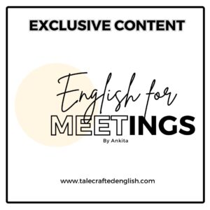 English For Meetings