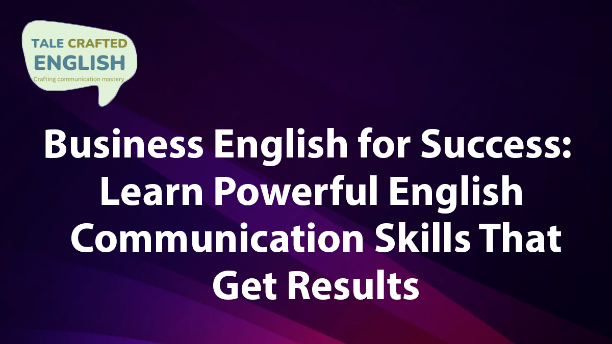 Business English for Success